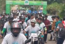 শব্দ দূষণ প্রতিরোধে জনসচেতনতায় চট্টগ্রামে সাইকেল র্যালি