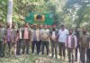 কাপ্তাই-আসামবস্তী সড়কে নির্বিঘ্নে হাতির চলাচলে গণসচেতনতায় বিলবোর্ড স্থাপন