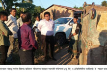 হাটহাজারীতে পাহাড় কাটায় ২লাখ টাকা জরিমানাসহ আটক ১