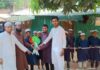 ঈদগাঁওয়ে শিক্ষার্থীদের মাঝে শিবিরের ক্রীড়া সামগ্রী বিতরণ