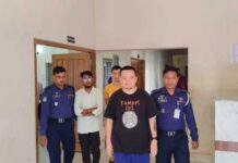 খাগড়াছড়িতে দুই চীনা নাগরিকসহ আটক ৩