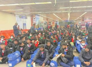 লিবিয়া থেকে দেশে ফিরলেন ১৭০ জন