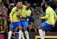 সেনেগালকে হারিয়ে ব্রাজিলের উল্লাস