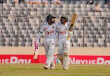 ৫০৮ রানের লিড নিয়ে ইনিংস ঘোষণা বাংলাদেশের