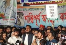 জাতীয় পার্টির মাধ্যমে আ.লীগ পুনর্বাসনের চক্রান্ত জনগণ মানবে না : নাহিদ ইসলাম