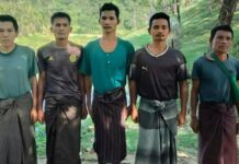 নাইক্ষ্যংছড়িতে মিয়ানমারের সেনা–বিজিপির ৫ সদস্য আটক