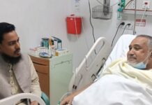 জামায়াত নেতা ডা. আব্দুল্লাহ তাহেরকে দেখতে গেলেন এনসিপির আখতার