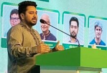 নির্বাচনের মাধ্যমে পিসফুল ট্রানজিশন বড় চ্যালেঞ্জ: নাহিদ ইসলাম