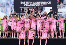 নিউইয়র্ক সিটিকে বিধ্বস্ত করে শিরোপা জিতল মেসির মায়ামি