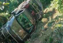 বাঘাইছড়িতে বিজিবির টহল গাড়ি খাদে, আহত ২