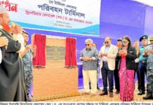 পতেঙ্গা লালদিয়ার চর কন্টেইনার ইয়ার্ড উদ্বোধন করলেন নৌ-পরিবহন উপদেষ্টা