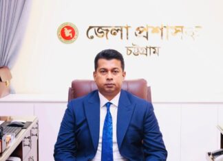 চট্টগ্রামের নতুন জেলা প্রশাসক হিসেবে জাহিদুল ইসলামের যোগদান