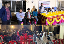 মিরসরাইয়ের খৈয়াছরায় চুরি-ডাকাতি রোধকল্পে মতবিনিময় সভা