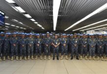 দক্ষিণ সুদানে জাতিসংঘ শান্তিরক্ষা মিশনে অংশ নিতে নৌবাহিনীর ৯৯ সদস্যের ঢাকা ত্যাগ