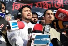 গণঅভ্যুত্থানের নায়কদের টার্গেট করা হচ্ছে: নাহিদ ইসলাম