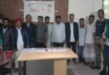 পাঁচলাইশে জুয়ার আসর থেকে আটক ৯ জুয়াডি