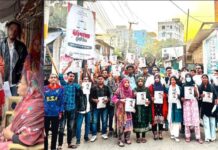 মীর হেলালের পক্ষে ছাত্রদল নেতা মনির হোসাইন আবির’র ধানের শীষের প্রচারণা