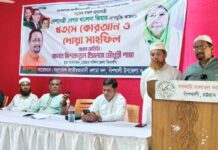 ‘ধানের শীষের বিজয় ঘরে তুলতে আলেম সমাজকে ঐক্যবদ্ধভাবে কাজ করতে হবে’