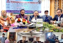 ‘মানবাধিকার রক্ষায় দেশী-বিদেশী স্বেচ্ছাসেবী সংগঠনগুলোর সমন্বয়ে গণমূখী কর্মকাণ্ড বাড়াতে হবে’