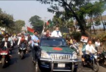 বিজয় দিবসে ৪৫ কিলোমিটারজুড়ে সীতাকুণ্ড বিএনপির মোটর শোভাযাত্রা