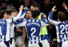 বার্সেলোনার জয়রথ থামাল সোসিয়েদাদ