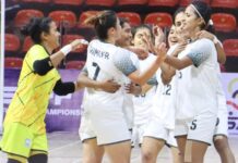 মালদ্বীপকে ১৪-২ গোলে উড়িয়ে প্রথম সাফ নারী ফুটসালে অপরাজিত চ্যাম্পিয়ন বাংলাদেশ