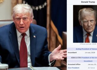 নিজেকে ভেনেজুয়েলার ‘ভারপ্রাপ্ত প্রেসিডেন্ট’ ঘোষণা ট্রাম্পের