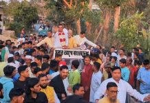 কুসুমপুরায় গণসংযোগ ও পথসভা: ব্যাপক সাড়া পেলেন এনামুল হক