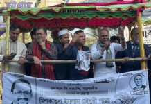 ধানের শীষে ভোট দিয়ে রায় নিশ্চিত হওয়া পর্যন্ত কেন্দ্র পাহারার ডাক ইফতেখার মহসিনের