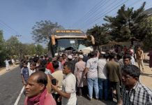 খুটাখালীতে বাস চাপায় ইজিবাইক চালক নিহত