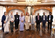 নির্বাচন পর্যবেক্ষণে প্রধান উপদেষ্টার সঙ্গে আনফ্রেল প্রতিনিধিদলের সাক্ষাৎ