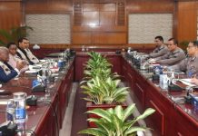 আইজিপির সঙ্গে কমনওয়েলথ অবজারভার গ্রুপের সাক্ষাৎ