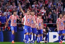 সরলথের হ্যাটট্রিকে শেষ ষোলোয় অ্যাতলেতিকো