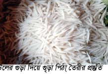 হারিয়ে যাচ্ছে গ্রাম বাংলার ঐতিহ্য গুড়া পিঠা