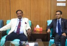 মুক্তিযুদ্ধ বিষয়ক মন্ত্রীর সঙ্গে ভারতের হাইকমিশনারের সৌজন্য সাক্ষাৎ