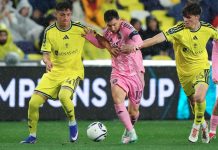 জিতল না ইন্টার মায়ামি