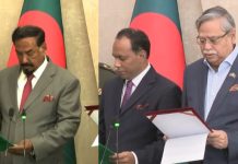 শপথ নিলেন স্পিকার-ডেপুটি স্পিকার