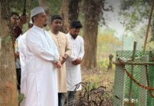 আজগর আলীর কবর জেয়ারত করলেন সৈয়দ মোহাম্মদ হাসান মাইজভান্ডারী