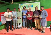 জাহেদ কায়সার এর কিশোর গল্প “স্টেশনের ছায়ামূর্তি ” গ্রন্থের মোড়ক উন্মোচন