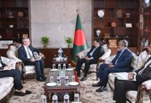 পররাষ্ট্রমন্ত্রীর সঙ্গে ইইউ রাষ্ট্রদূতের সাক্ষাৎ