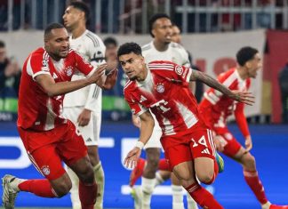 চ্যাম্পিয়ন্স লিগ: রিয়ালের জালে চার গোল দিয়ে সেমিফাইনালে বায়ার্ন মিউনিখ