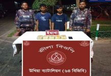 টেকনাফে ৭০ হাজার ইয়াবাসহ আটক ৩