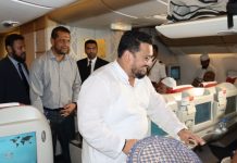 প্রথম ফ্লাইটে হজে গেলেন ৪১৯ যাত্রী