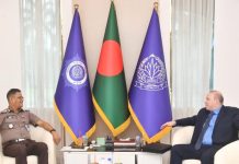 আইজিপির সঙ্গে আলজেরিয়া রাষ্ট্রদূতের সাক্ষাৎ