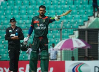 শান্ত-লিটনের অনবদ্য ব্যাটিংয়ে ২৬৫ রানে থামল বাংলাদেশ