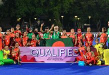 রিয়ার হ্যাটট্রিকে এশিয়ান গেমসের ফাইনালে বাংলাদেশ