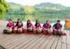 কাপ্তাইয়ে নারী তবলা শিল্পীদের অংশগ্রহণে অনুষ্ঠান ধারন, তবলায় পুরুষের পাশাপাশি আগ্রহী হচ্ছে নারীও