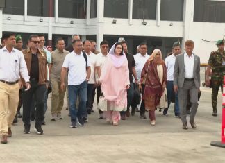 সস্ত্রীক সিলেট পৌঁছেছেন প্রধানমন্ত্রী তারেক রহমান