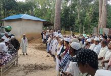 মাস্টার নজির আহমদের জানাযা ও দাফন সম্পন্ন