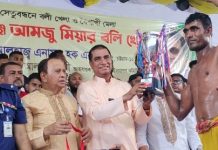 পটিয়ায় আমজু মিয়ার বলি খেলায় চ্যাম্পিয়ান মহেশখালীর মাসুম বলি